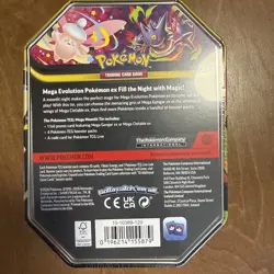 Pokemon TCG: Mega Moonlit Tin Clefable Ex - Image 2
