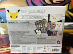 Pokemon TCG Celebrations Elite Trainer Box 25th Anniversary - BRAND NEW SEALED - Image 3