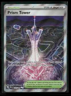 Prism Tower 111/086 Ultra Rare Chaos Rising Pokemon Near Mint - Image 3