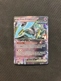 Pokemon TCG Iron Crown ex 081/162 Stamped! NM Condition! See Description! - Image 1