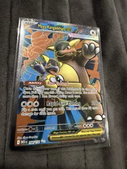 Pokemon TCG Mega Kangaskhan EX Holo Mega Evolution - Image 1