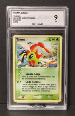 Yanma Stamped EX Forze Segrete 50/115 ITA Blade 9 - Carta Pokemon Gradata - Image 1