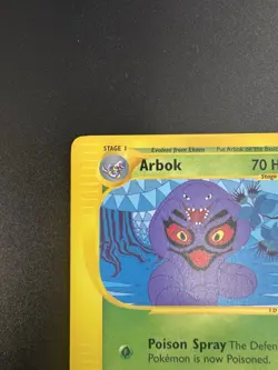 Pokemon TCG Arbok 35/165 Expedition 2002 Rare English 70 HP - Image 2