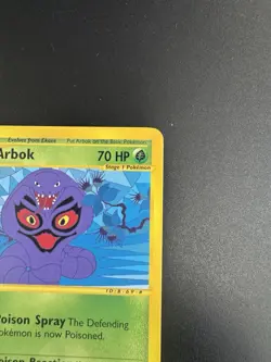 Pokemon TCG Arbok 35/165 Expedition 2002 Rare English 70 HP - Image 5