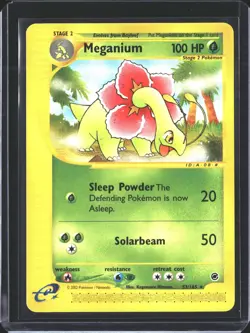 Meganium 53/165 Rare Expedition Base Set Pokemon NM/M - Image 1
