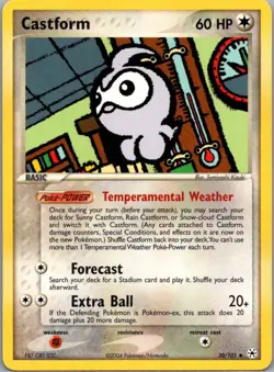 NM - Castform #30/101 | Uncommon | Hidden Legends - Image 1