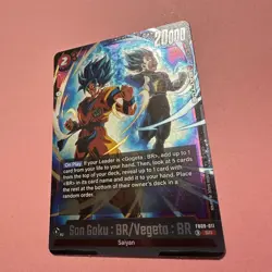Son Goku: BR/Vegeta : BR FB09-011 NM SR Dual Evolution Dragon Ball Super Holo - Image 5