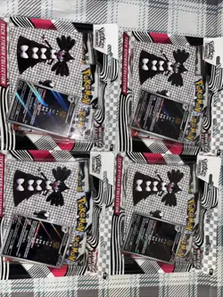 Pokemon White Flare SV10.5 3-Pack Tech Sticker Collection Lot Of 4 - Image 1