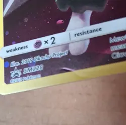 Pokemon TCG Armored Mewtwo SM228 Black Star Promo 2019 - Image 3