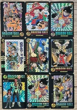 Dragon Ball Z Super Battle Card Carddass Hondan power level special LOT CARTES - Image 1