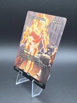 Fiery Emancipation (Borderless) Marvel Superheros- MTG Regular - never played - Image 2