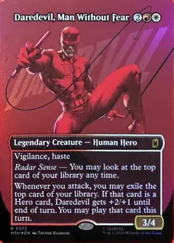 Wizards of the Coast MTG Daredevil, Man Without Fear 0372 FOIL EN 2026 - Image 1