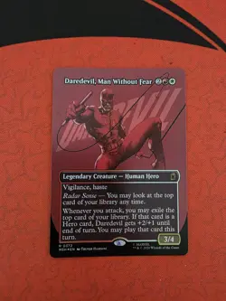 Wizards of the Coast MTG Daredevil, Man Without Fear 0372 FOIL EN 2026 - Image 2