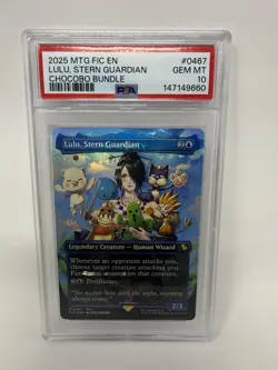 Lulu, Stern Guardian (Borderless) (Chocobo Track Foil) PSA 10 GM - Image 1