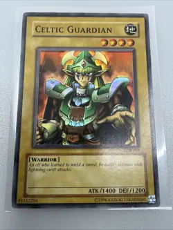 Celtic Guardian LOB-007 The Legend of Blue Eyes White Dragon Unlimited - Image 1