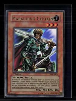 Yu-Gi-Oh! Marauding Captain Legacy of Darkness Ultra Rare • LOD-018 1st Edition - Image 1