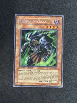 Yu-Gi-Oh! SECRET RARE CARD EXODIA NECROSS MC2-EN003 NM - Image 1