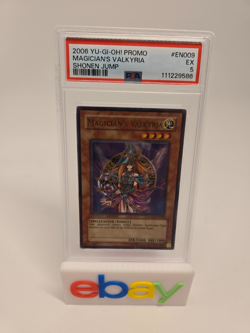 2006 Yu-Gi-Oh! TCG Magician's Valkyria Shonen Jump Promo JUMP-EN009 PSA 5 - Image 1