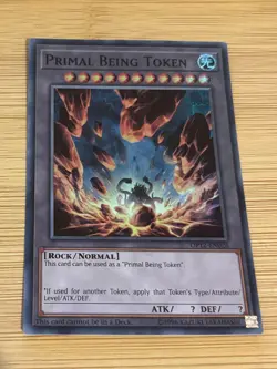 Primal Being Token - OP12-EN026 - SUPER RARE - MINT | YUGIOH - Image 1