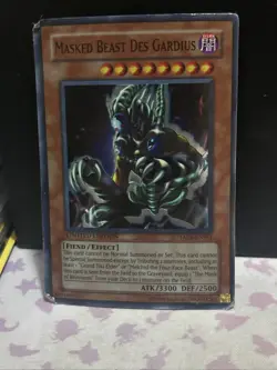 Yu-Gi-Oh! TCG Masked Beast Des Gardius Limited Edition Holo Rare TAEV-ENSE1 - Image 1