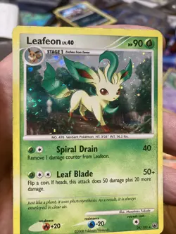 Leafeon 24/100 Holo Rare Lightly Played Bundle With Reverse Holo Majestic Dawn - Image 2