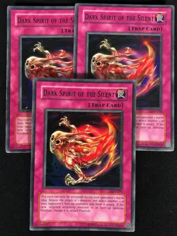 Yugioh Dark Spirit of the Silent LON-079 Super x3 (MP) - Image 1
