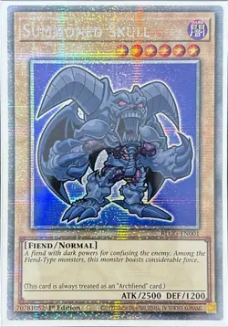 Summoned Skull BLGG-EN001 Starlight Rare 1st Ed CHIBI ART - Image 1