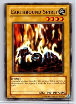Earthbound Spirit LON-EN055 Labyrinth of Nightmare Yu-Gi-Oh LP - Image 1