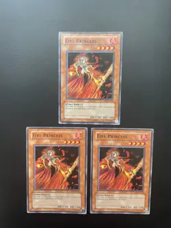 Yugioh Fire Princess DB1-EN234 Unlimited Edition Common MP/HP X3 - Image 1