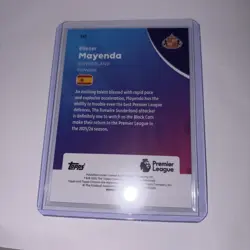 Topps 2026 Chrome Premier League Eliezer Mayenda Sunderland Rc 071/250 - Image 2