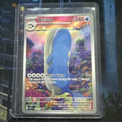 Wailord 162/159 Illustration Rare Journey Together Pokemon - Image 2