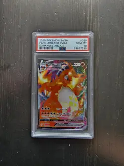 Pokemon TCG SWSH Darkness Ablaze Charizard VMAX 020/189 - PSA 10 Gem Mint - Image 1
