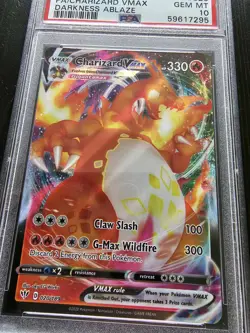 Pokemon TCG SWSH Darkness Ablaze Charizard VMAX 020/189 - PSA 10 Gem Mint - Image 3