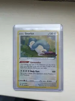 Snorlax 131/185 Vivid Voltage Holo Stamped Promo Pokemon Card NM - Image 1