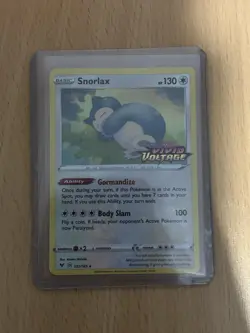 Pokemon Card Snorlax 131/185 Vivid Voltage UK EXCLUSIVE Holo Rare - Image 1