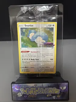 Pokemon Card Snorlax 131/185 Vivid Voltage UK EXCLUSIVE Holo HD SWIRL SEALED - Image 1