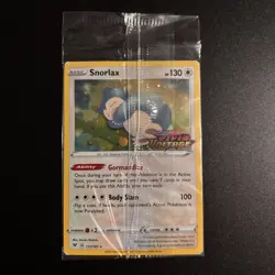 SNORLAX Vivid Voltage Holo Card 131/185 STAMPED SEALED Pokemon TCG - Image 1