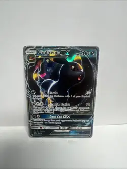 Pokemon Umbreon GX TCG Sun & Moon SM36 Promo Card Near Mint Condition - Image 1