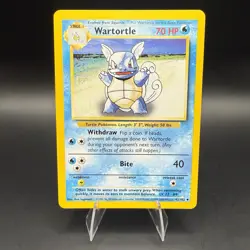 Wartortle 42/102 Wizards Of The Coast Base Set Unlimited Pokemon Card TCG NM ENG - Image 1
