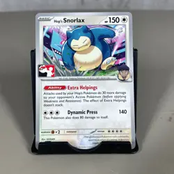 Hop's Snorlax 117/159 Rare Prize Pack Series Cards Pokemon Near Mint - Image 1
