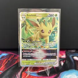 Pokemon Card Leafeon VSTAR 014/159 Ultra Rare Crown Zenith Near Mint - Image 1