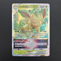Pokemon Card Leafeon VSTAR 014/159 Ultra Rare Crown Zenith Near Mint - Image 2
