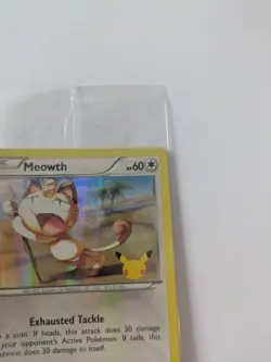 Pokemon Meowth 53/83 20th Anniversary Sealed Promo TCG Card - Image 4
