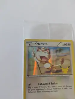 Pokemon Meowth 53/83 20th Anniversary Sealed Promo TCG Card - Image 5