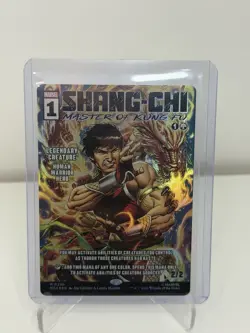Shang-Chi, Master of Kung Fu (Borderless) (0396) Marvel Super Heroes Foil - Image 1