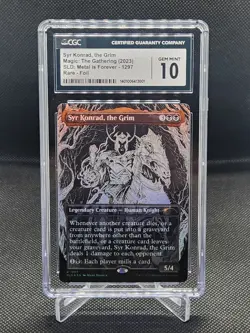 MTG SLD Foil Syr Konrad, The Grim 1297 CGC Gem Mint 10 - Image 1