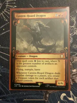Cavern-Hoard Dragon (Showcase Scrolls) (Lord Of The Rings #433) MTG - Image 1