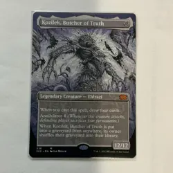 Wizards of the Coast MTG Kozilek, Butcher of Truth Borderless Mythic ENG #336 - Image 1