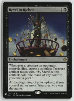 Revel in Riches Lightly Played 117 The List Reprints Magic: The Gathering - Image 1