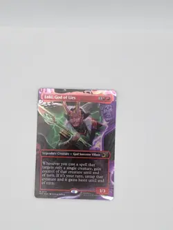 MTG Loki, God of Lies (Borderless) FOIL 0512 - Commander: Marvel Super Heroes - Image 1